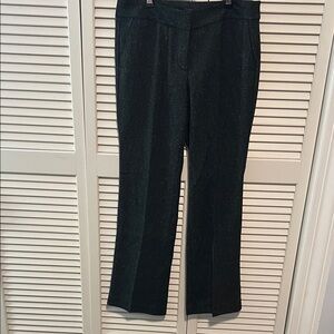 Ann Taylor Black Textured Pants